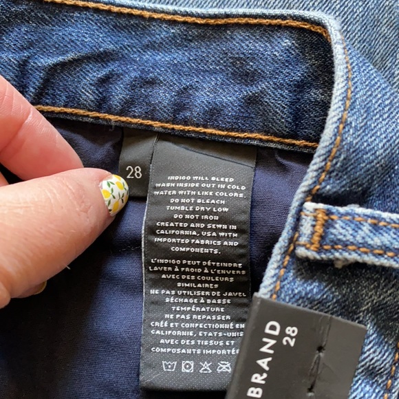 J Brand Bonny Mid Rise Denim Skirt Size 28 - Picture 7 of 13
